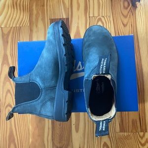 Blundstone Classic 587 Rustic Gray Chelsea Boots